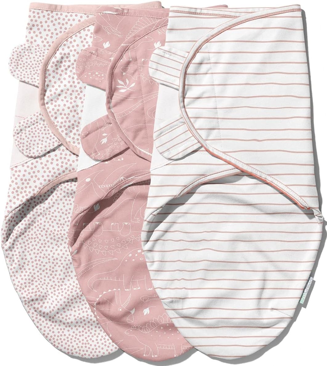230816014709108_1 Bum Chicoo Newborn Baby Swaddle wrap – Pack of 3 Swaddle wrap Made of Pure Organic Cotton for 0-3 Months Baby - Image 1